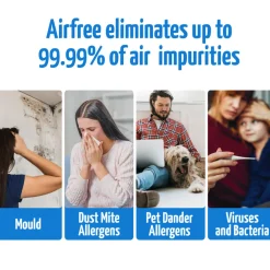 Airfree Duo Air Purifier 24m2 White