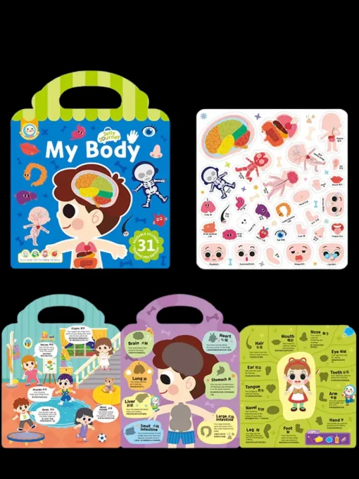 Alilo Jelly Journey Sticker Book