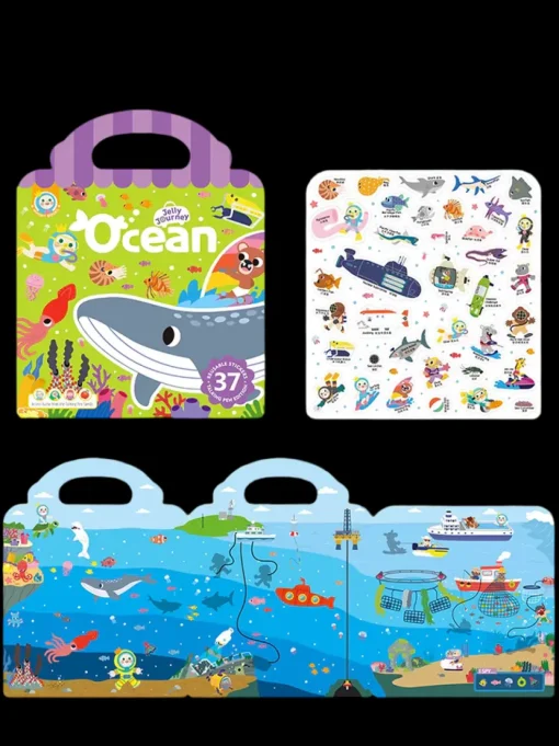 Alilo Jelly Journey Sticker Book