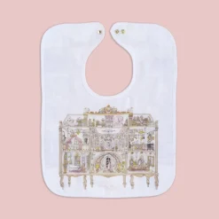 Atelier Choux Large Bib - Gold Snaps