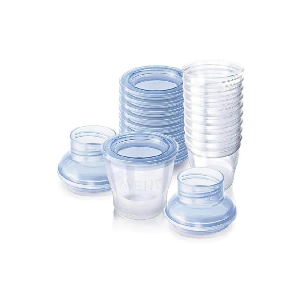 Avent Breast Milk Storage Cups - 180ml