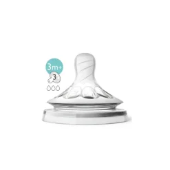 Avent Natural Teats 2 Pack Medium Flow - 3 Months+