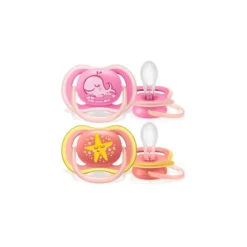 Avent Premium Ultra Air Pacifier 6-18 Months Twin
