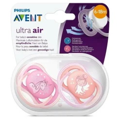 Avent Premium Ultra Soother 6-18 Months 2-pack