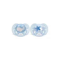 Avent Ultra Soft Soother Twin (6 to 18 months)