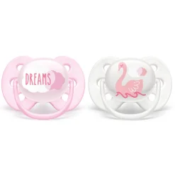 Avent Ultra Soft Soother Twin (0 to 6 months)