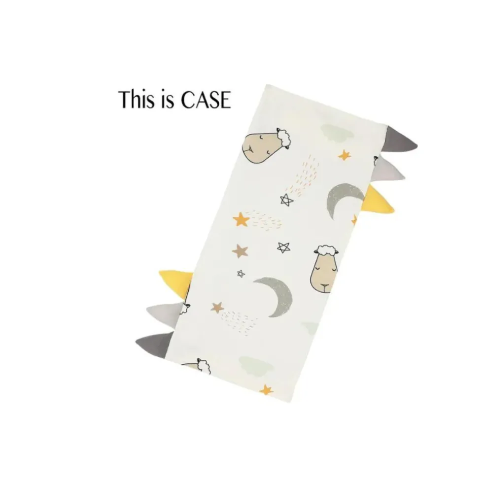 Baa Baa Sheepz Bed-Time Buddy Case Goodnight Baa Baa White Jumbo