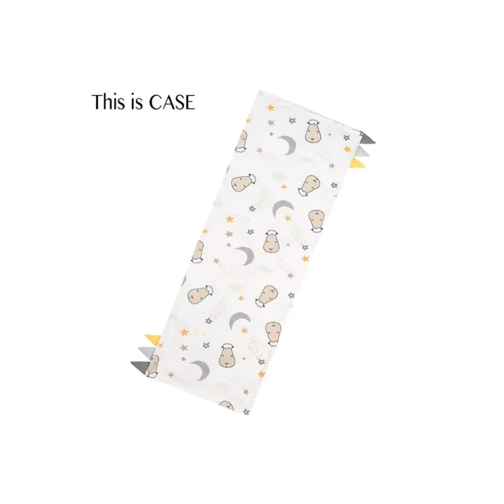 Baa Baa Sheepz Bed-Time Buddy Case Goodnight Baa Baa White XL