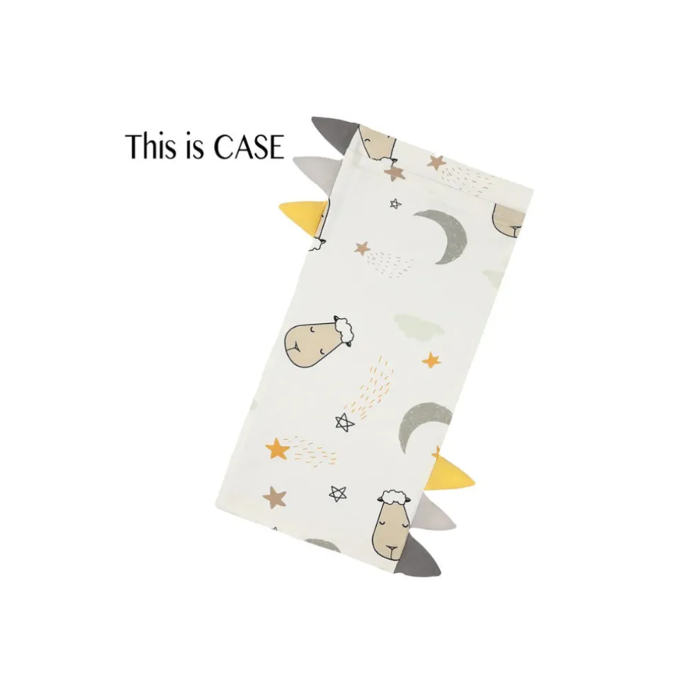 Baa Baa Sheepz Bed-Time Buddy Case Goodnight Baa Baa White Jumbo
