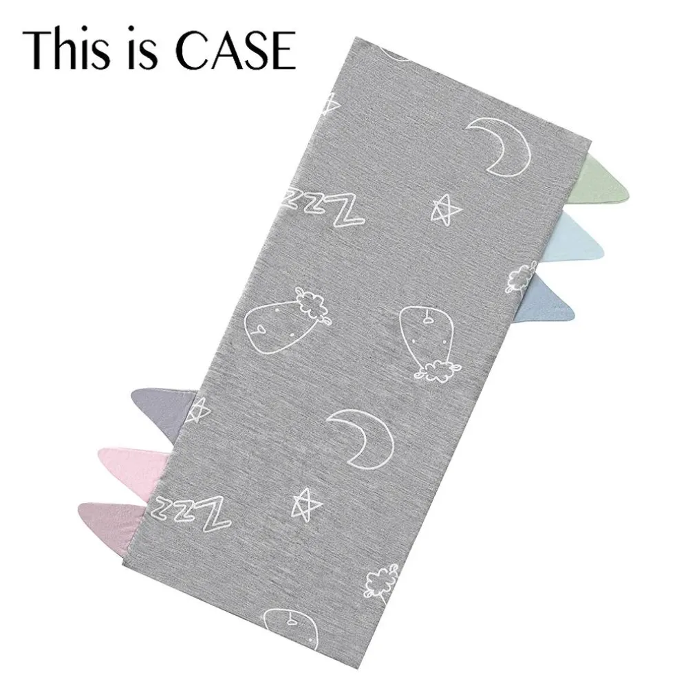 Baa Baa Sheepz Bed-Time Buddy Case Sweet Dreams Baa Baa Yellow with Colour Tag - Grey