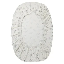 Baa Baa Sheepz Mattress Sheet Cute Big Star & Sheepz White
