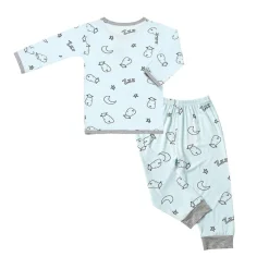 Baa Baa Sheepz Pyjamas Set Sweet Dreams Baa Baa - Blue