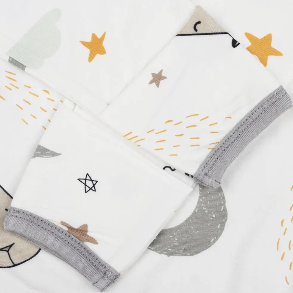 Baa Baa Sheepz Pyjamas Set Goodnight Baa Baa Kids - White