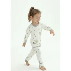 Baa Baa Sheepz Pyjamas Set Goodnight Baa Baa Kids - White