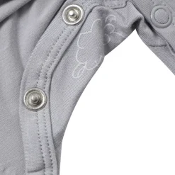 Baa Baa Sheepz Romper Short Sleeve Cute Big Star & Head - Grey