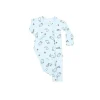 Baa Baa Sheepz Romper Side Snap Sweet Dreams Baa Baa - Blue