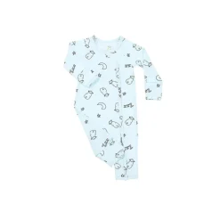 Baa Baa Sheepz Romper Side Snap Sweet Dreams Baa Baa - Blue