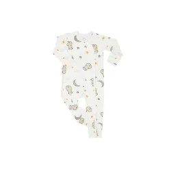 Baa Baa Sheepz Romper Side Snap Goodnight Baa Baa White