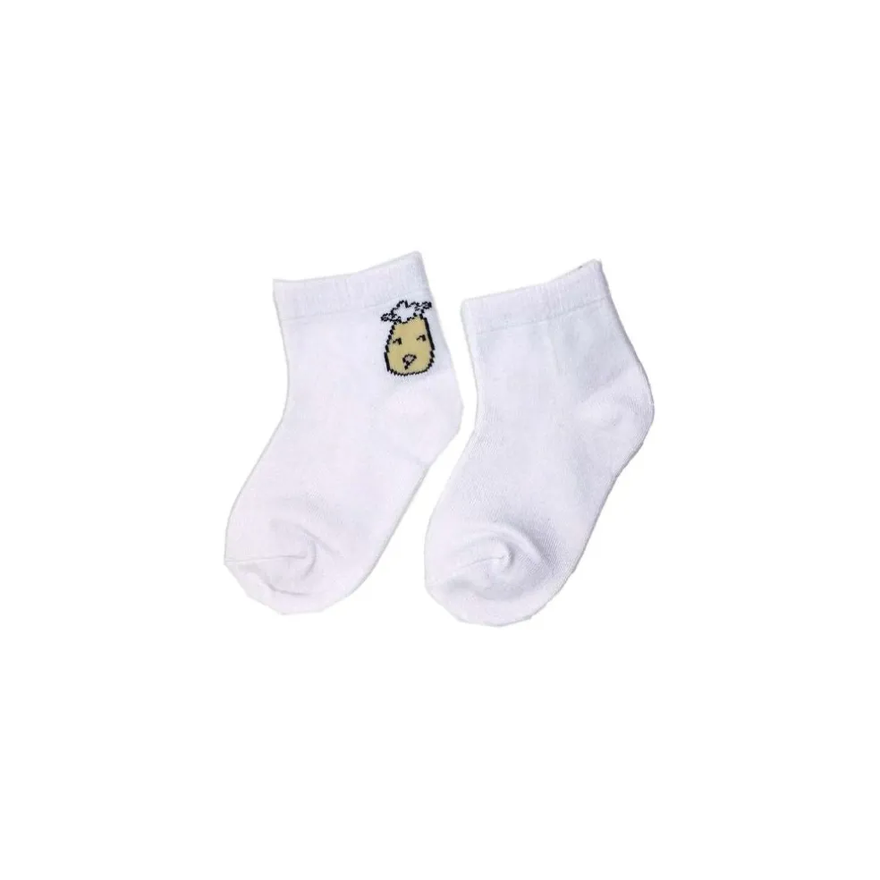 Baa Baa Sheepz Socks - White