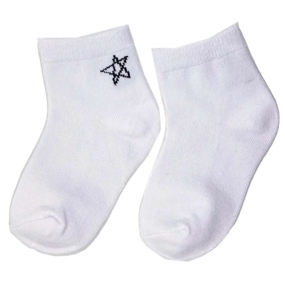 Baa Baa Sheepz Socks - White