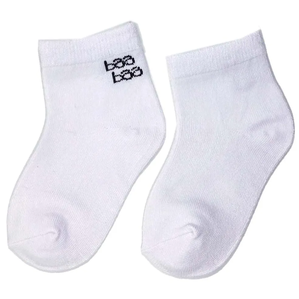 Baa Baa Sheepz Socks - White