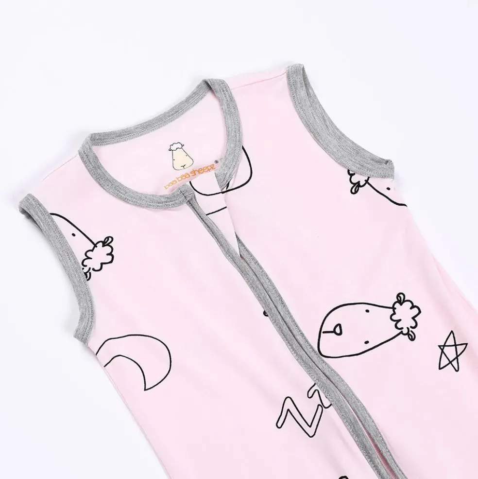 Baa Baa Sheepz Wearable Blanket Zip Sweet Dreams Baa Baa (Pink)