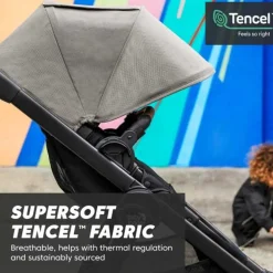 Baby Jogger City Select 2 Eco Stroller With Tencel - Harbour Grey