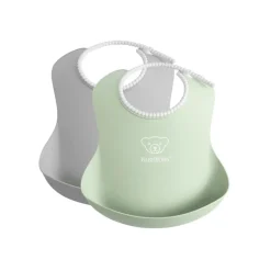 Babybjorn Baby Soft Bib - 2Packs