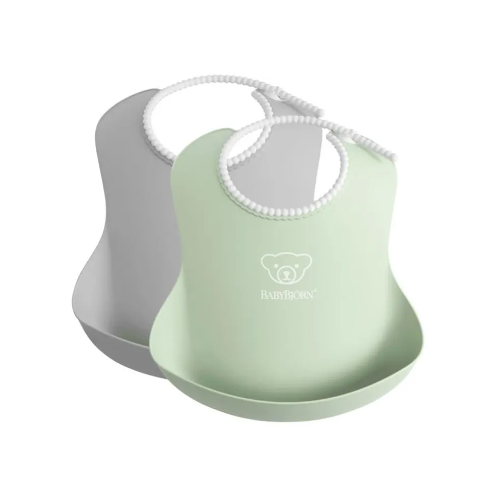 Babybjorn Baby Soft Bib - 2Packs