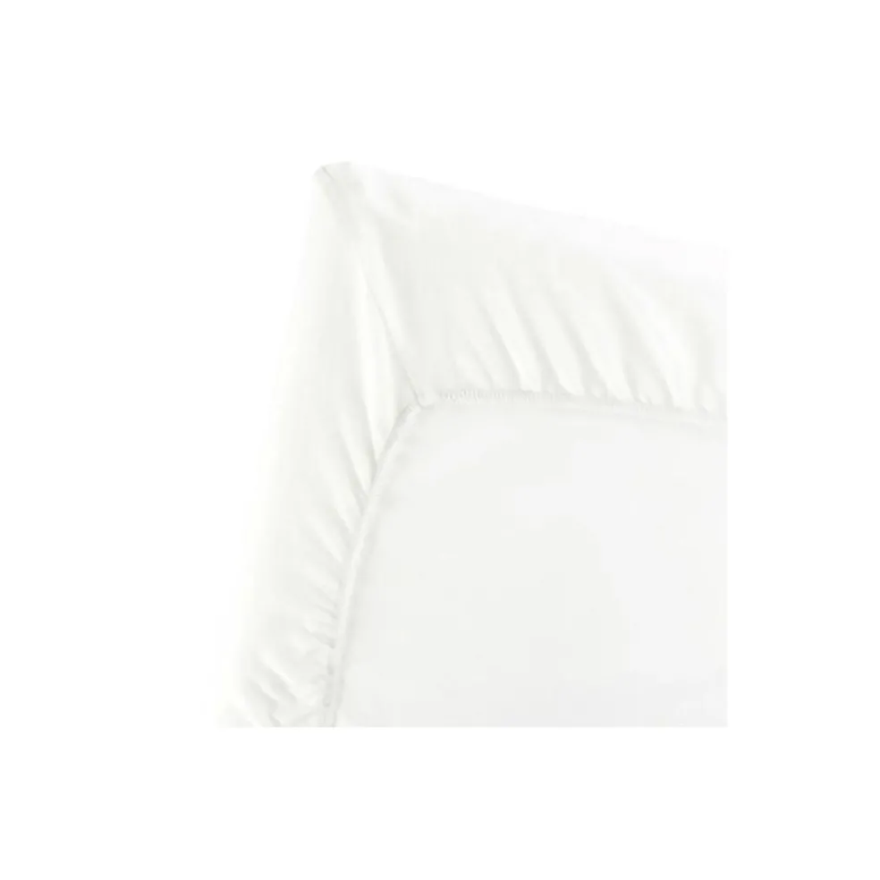Babybjorn Travel Cot Easy Go/Light Fitted Sheet White