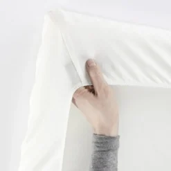 Babybjorn Travel Cot Easy Go/Light Fitted Sheet White