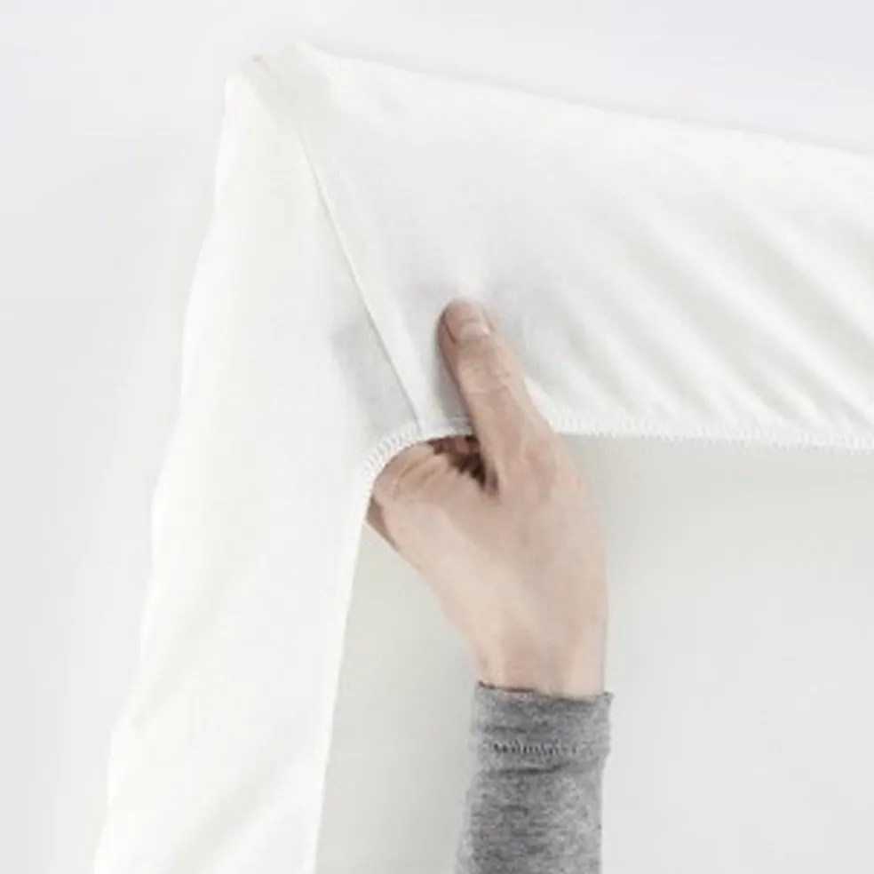Babybjorn Travel Cot Easy Go/Light Fitted Sheet White
