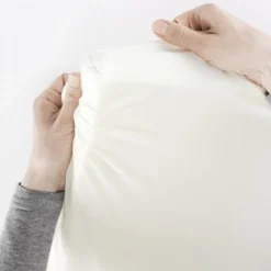 Babybjorn Travel Cot Easy Go/Light Fitted Sheet White