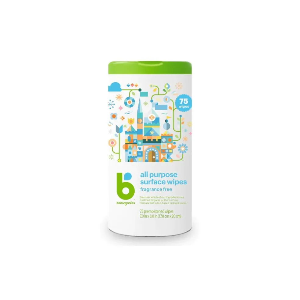 Babyganics All Purpose Wipes 75 Sheets