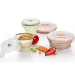 Babymoov Silicone Containers - 2 x 240ml +2 x 400ml