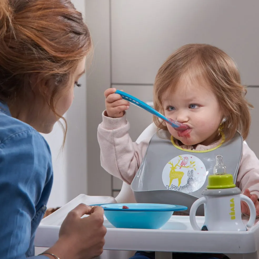 Beaba Ergonomic 1st Age Silicone Spoons