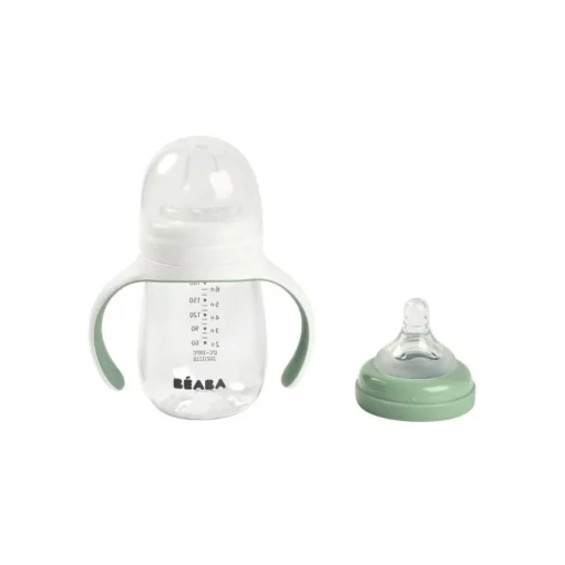 Beaba 2-in-1 Bottle to Sippy Learning Cup 210ml
