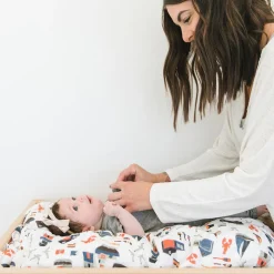 Bebe Au Lait Muslin Changing Pad Cover