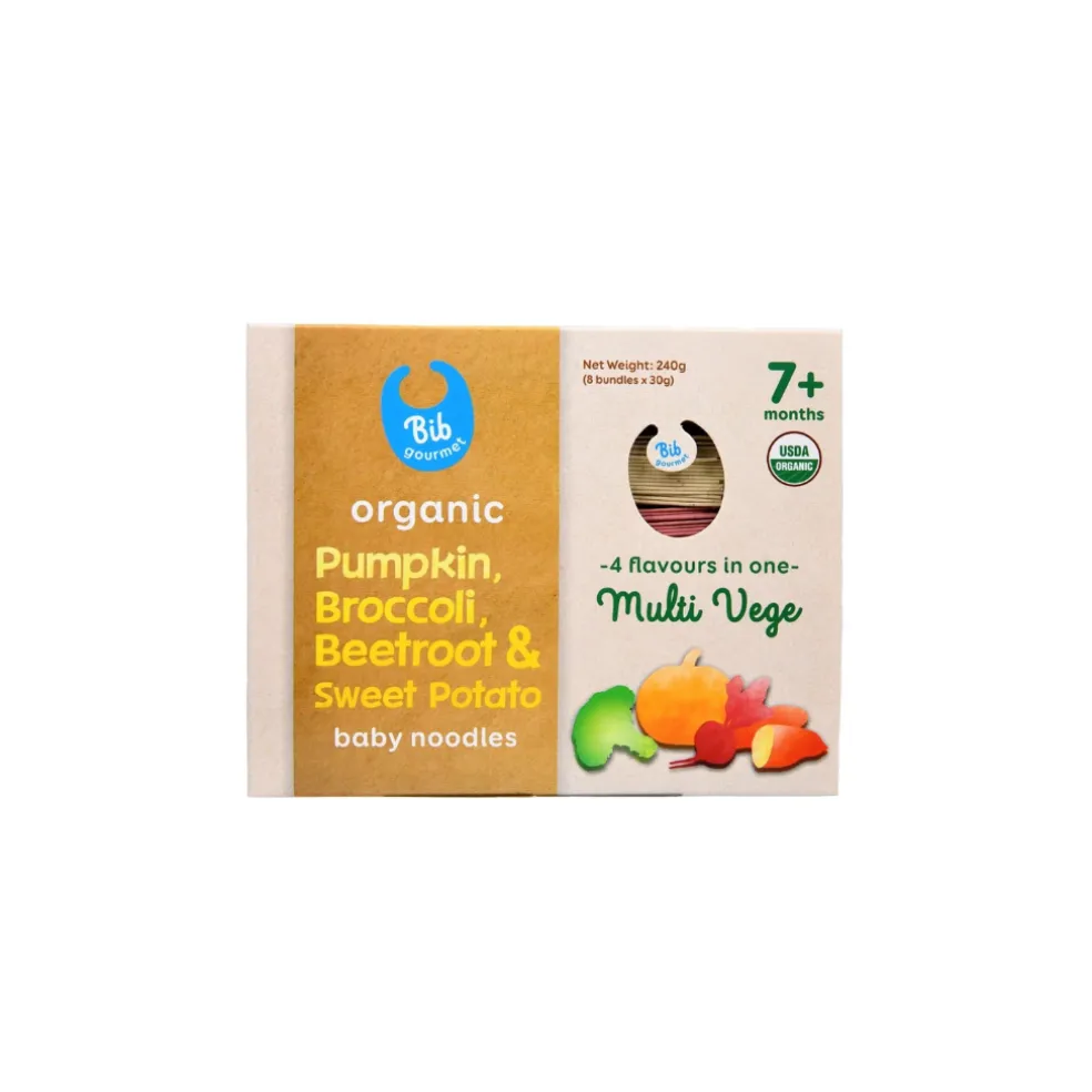 Bib Gourmet Organic Baby Noodles 30g x 8