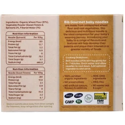 Bib Gourmet Organic Baby Noodles 30g x 8