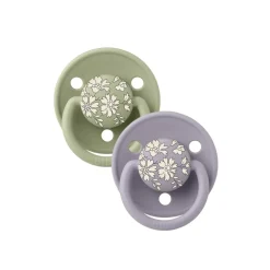 BIBS x LIBERTY Delux Silicone Pacifier Twin Pack (0-3 years)