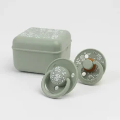 BIBS x LIBERTY Delux Silicone Pacifier Twin Pack (0-3 years)