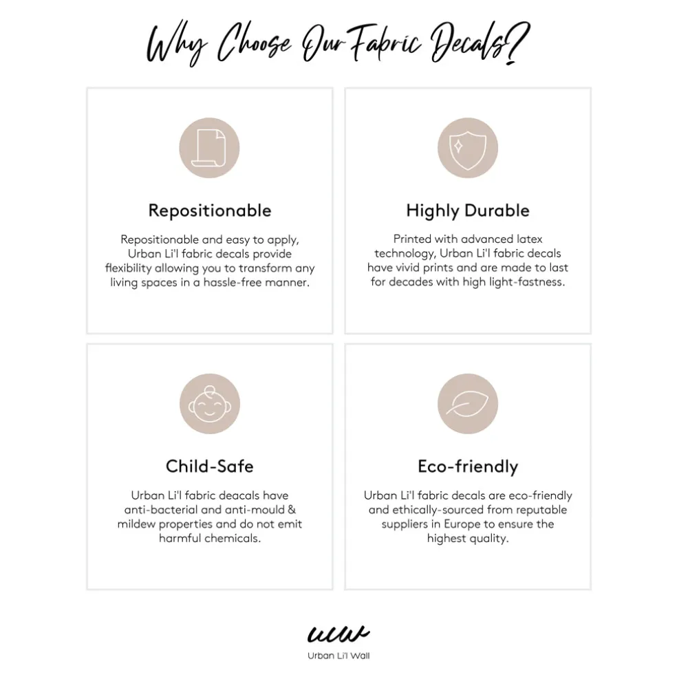 Blue Trains Fabric Decal by Little Rei x Urban Li'l