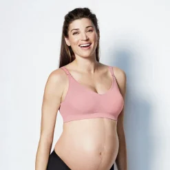 Bravado Body Silk Seamless Nursing Bra Sustainable Dusted Peony