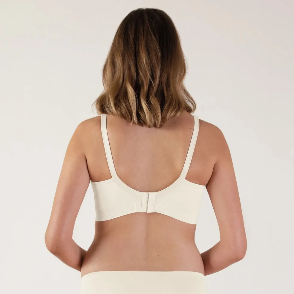 Bravado Body Silk Seamless Nursing Bra Sustainable Antique White
