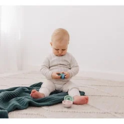 Bubble Silicone Stacking Pear Teether