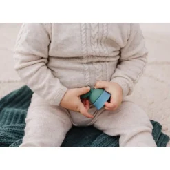 Bubble Silicone Stacking Pear Teether