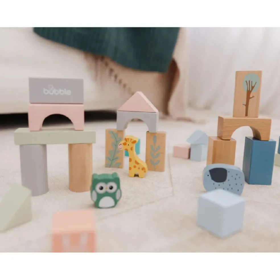 Bubble Wooden Activity Blocks
