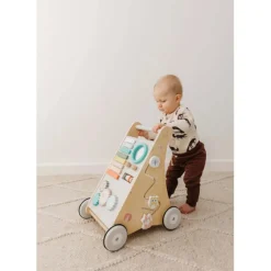 Bubble Wooden Activity Play Walker