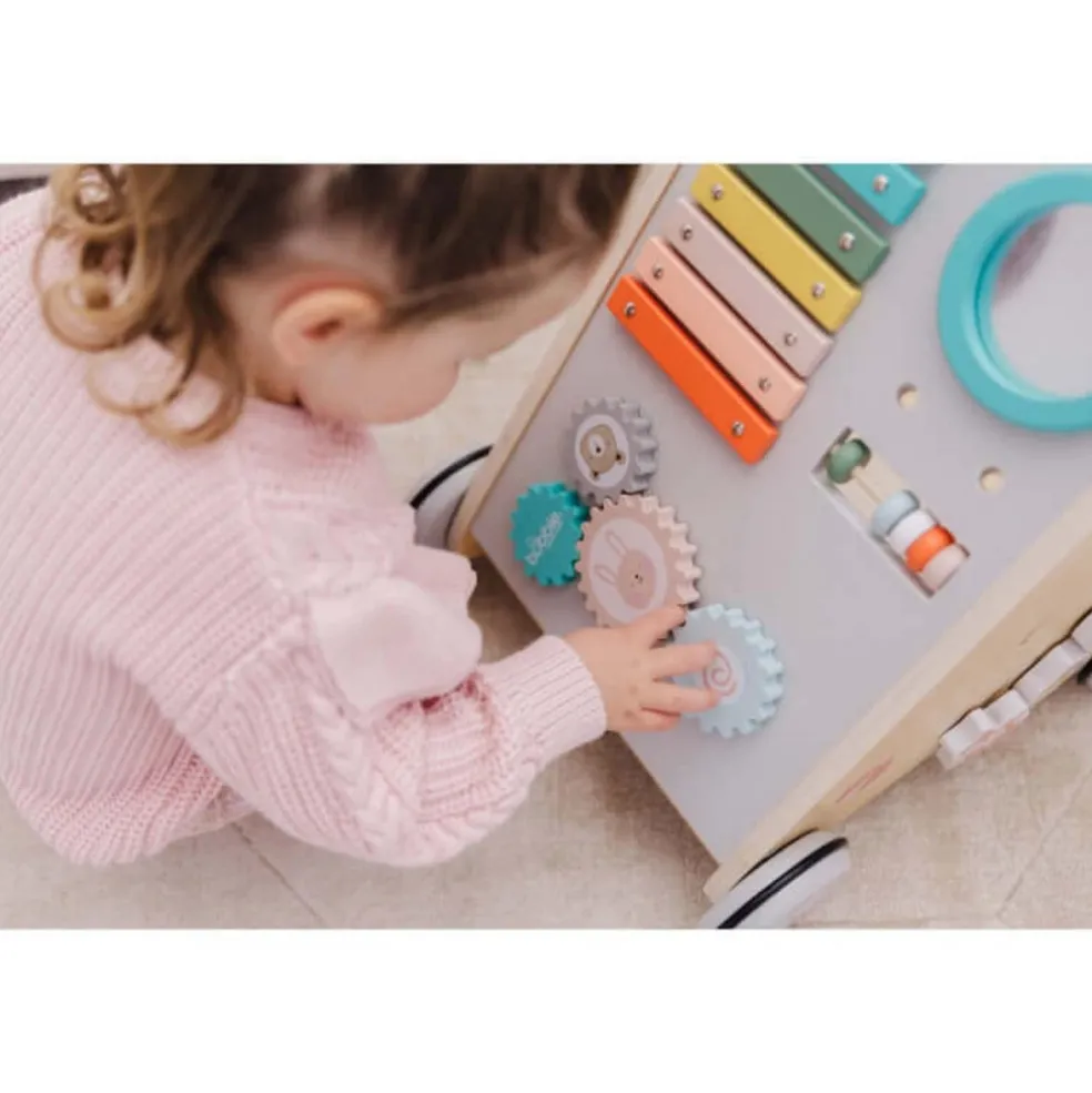 Bubble Wooden Activity Play Walker